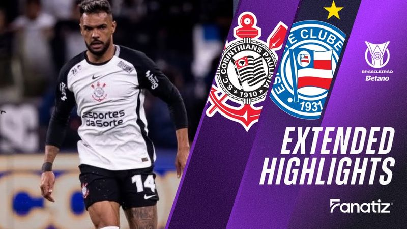 Corinthians vs. Bahia 1 - 2 I Game Highlights I Brasileirão 2025