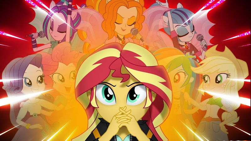 КРАСОЧНЫЕ РОК ДЕВКИ || переозвучка фильма EQ Rainbow Rock