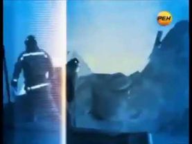 Заставка ночного выпуска экстренный вызов 112 РЕН ТВ 2013-2014