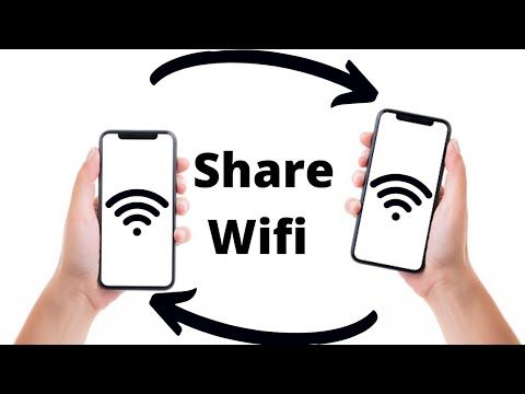How to share wifi from a galaxy android phone to another android phone?