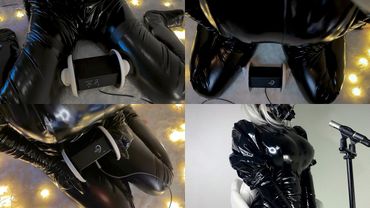 【ASMR Compilación】90 min, Tapping y Scratching en Traje de Cuero【Para Estudiar/Dormir/Sin Hablar】