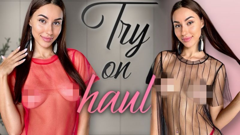 [4K] Transparent Looks GRWM | Carla’s Sheer Try-On Haul 2024