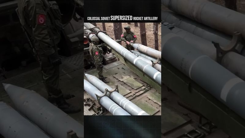 Colossal Soviet "Supersized" Rocket Artillery