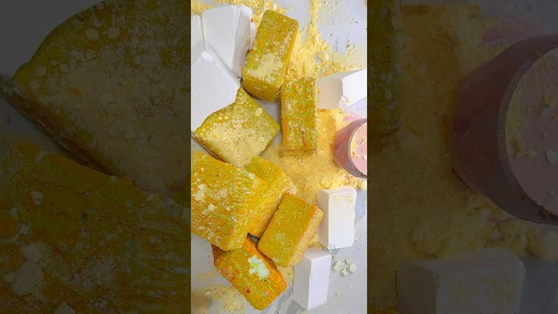 Pasted Blocks #relax #crushingtime #oddlysatisfying #crunchycrumbles #pastedblocks