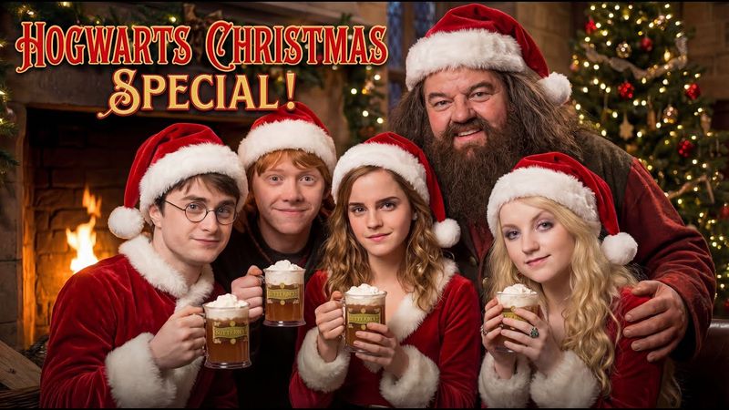 Christmas Moments at Hogwarts - Harry Potter Festive Compilation