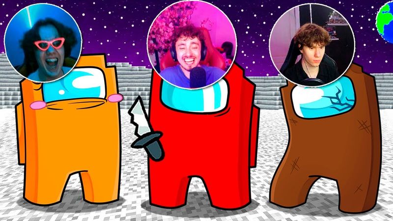 ПРЕДАТЕЛИ НО У КАЖДОГО ВКЛЮЧЕНА ВЕБКА В AMONG US МАЙНКРАФТ!