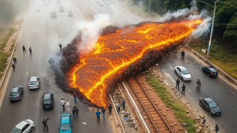 That Was Really Filmed On Camera !