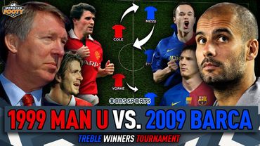 1999 Manchester United vs. 2009 Barcelona | BEST treble-winning squad TOURNAMENT 🤔👀| Morning Footy