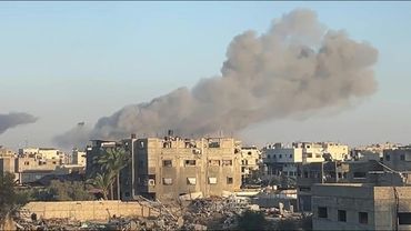 Smoke rises after Israeli airstrikes on Gaza's Jabalia | AFP