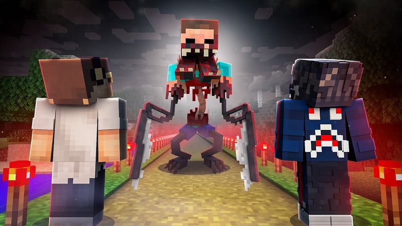 😨 Это Настоящая Жуткая тропа Мифов в Майнкрафт