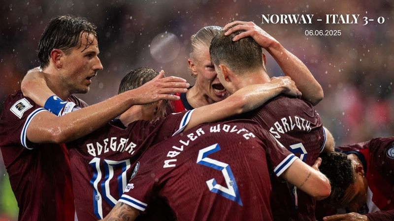 Norge - Italia 3-0