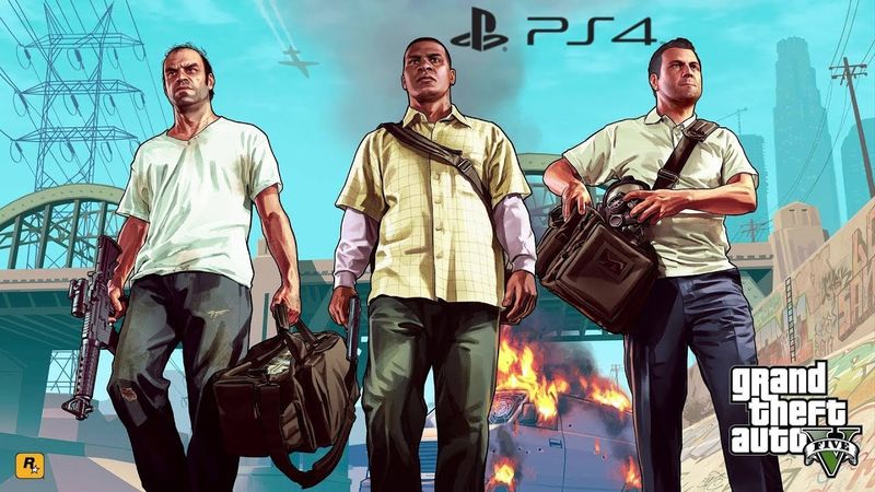 Grand Theft Auto V (PS4 Gameplay) [2160p]