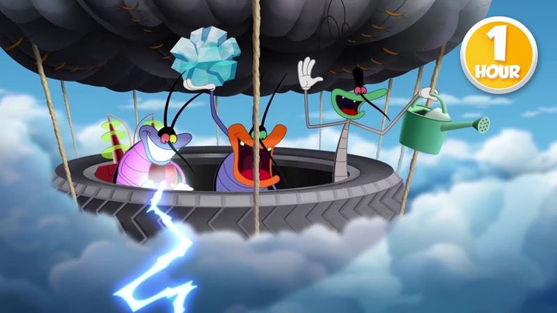 Oggy y las Cucarachas - Sin sol para Oggy (1H Compilación) DIBUJOS ANIMADOS | Nuevos episodios HD