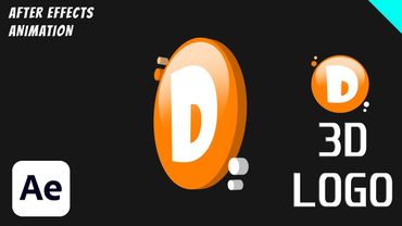 Как сделать 3D Логотип или Текст в After Effects - After Effects Tutorial