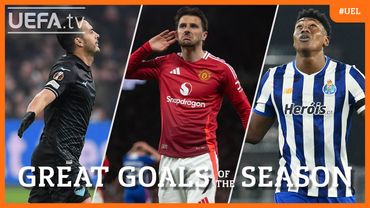 2024/25 Europa League Great Goals of the Season | Pedro, Mount, Samu...