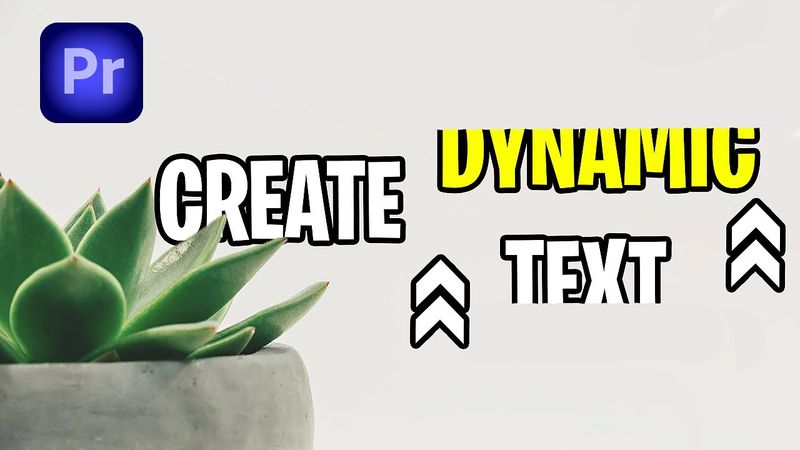 How To Make DYNAMIC TEXT In Premiere Pro