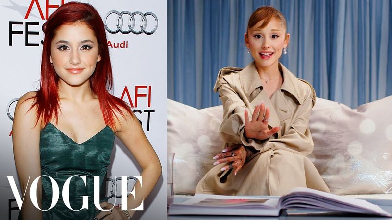 Ariana Grande Breaks Down 21 Looks, From Victorious to Wicked | Life in Looks | Vogue