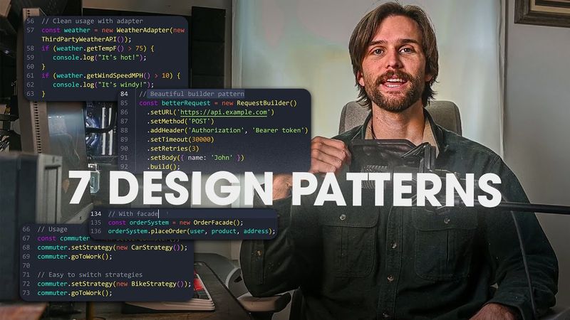 7 Design Patterns EVERY Developer Should Know
