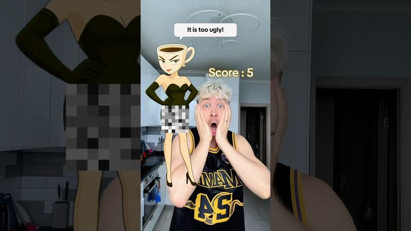 No Way😱 Try TikTok Filter Balerina Cappuccina👀 #tiktok #trend