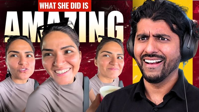 I have huge respect for her for doing this 👏