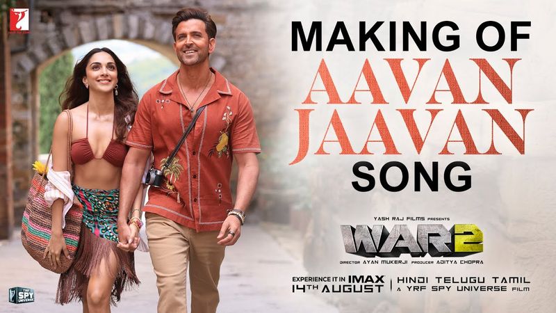 Making of Aavan Jaavan Song | War 2 | Hrithik, Kiara | Pritam, Arijit Singh, Nikhita | Amitabh B