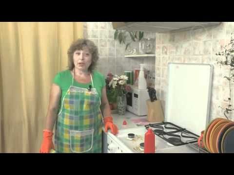 Моем плиту автоочистителем