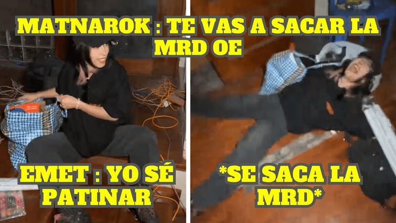 EMETSUKI SE PONE PATINES Y SE SACA LA MRD