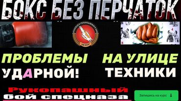 Бокс без перчаток Вадим Старов Проблемы Ударной Техники. Уличный Бой. Нокаутирующий Удар без Замаха!