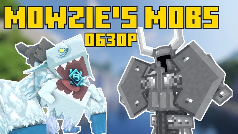 MOWZIE MOBS - ЛЕГЕНДАРНЫЕ БОССЫ И МОБЫ С АНИМАЦИЯМИ | ОБЗОР МОДОВ НА МАЙНКРАФТ