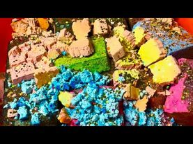 Colorful Cornstarch Crunchies & Gym Chalk 💕