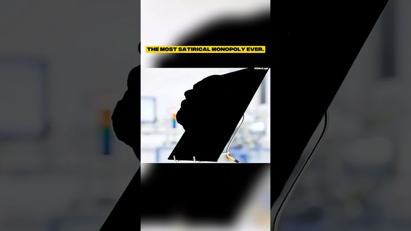 The Most Ironic Monopoly in the World! #shorts #Vantablack #ytshorts ##trending #facts #funfacts