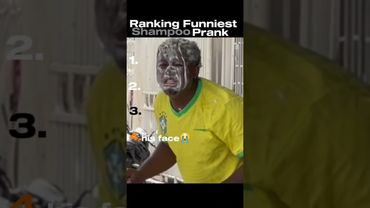 Ranking Funniest Shampoo Prank😭 #shorts #funny #meme