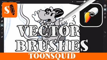 ToonSquid Tutorial Vector Brushes and Fill Reference