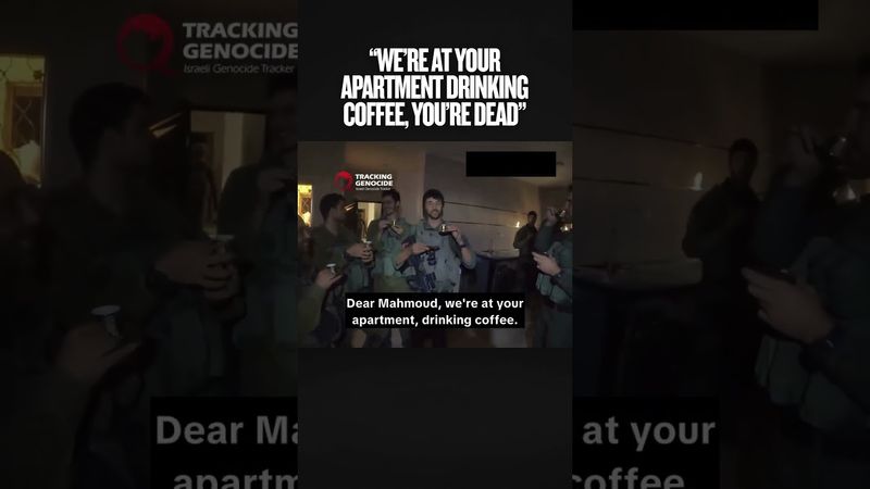 Mocking a Murdered Man in His Home