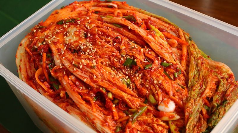 Traditionelle Kimchi Rezept (Tongbaechu-Kimchi: 통배추 김치)