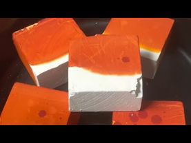 Fresh Orange Dip Dyed Gym Chalk 🧡