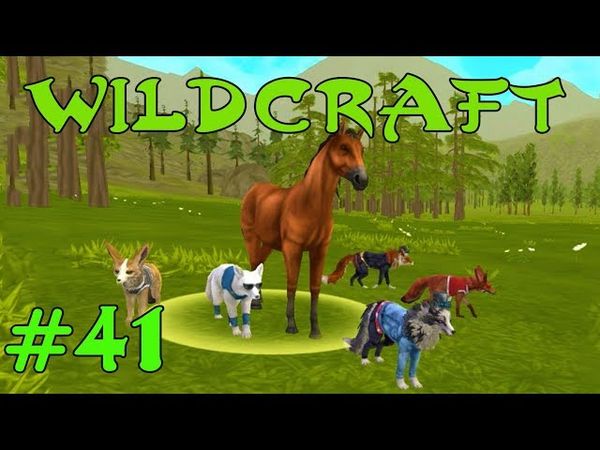WildCraft Симулятор жизни зверей Онлайн #41 Играем за лисичек на ферме