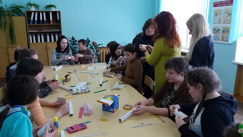 Мастер класс по свит дизайну в Чеховщинской школе интернате