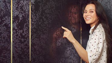 Stucco ordinario + vernice = super decorazione murale per pochi centesimi !!!!