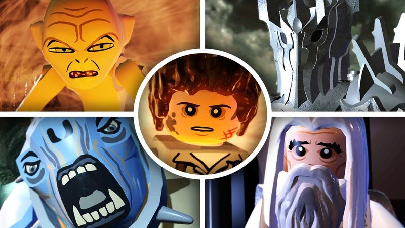 LEGO® THE LORD OF THE RINGS - All Bosses + Secret Ending (4K 60FPS)
