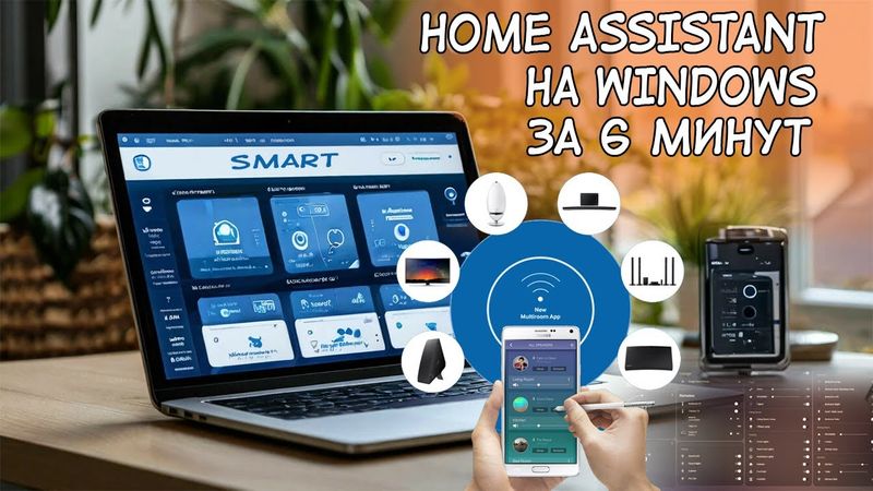 Установка HomeAssistant на ноутбук Windows через VirtualBox