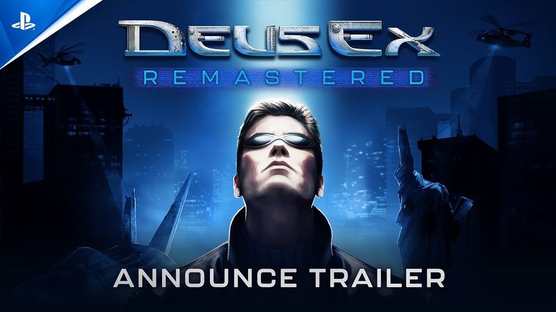 Deus Ex Remastered - Announce Trailer | PS5 Games