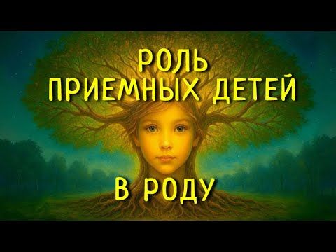 РОЛЬ ПРИЕМНЫХ ДЕТЕЙ В РОДУ
