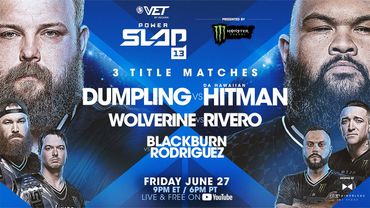 Power Slap 13: DUMPLING vs DA HAWAIIAN HITMAN | 3 TITLE MATCHES 🏆