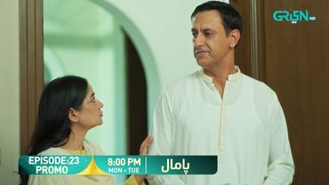 Pamaal Episode 23 Promo ( Mon & Tue At 8:00 PM ) Saba Qamar - Usman Mukhtar | Only on Green TV