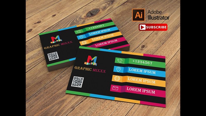 Adobe illustrator Tutorial - Design Business Card