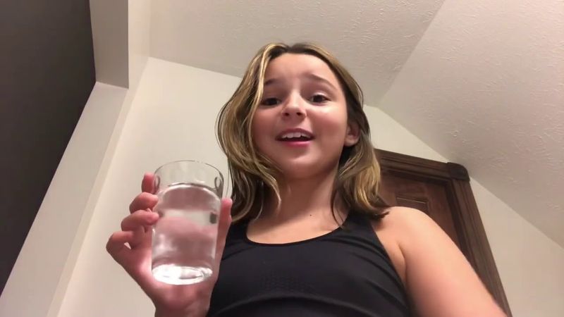 Teaching how to do a handstand backbend