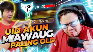 DIAJAK @Miawaug Youtuber Pemain FF Pertama LOGIN!