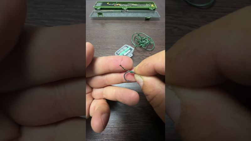 Поводок для ловли карпа амура сазана карася лучший монтаж для рыбалки #carpfishing #балык #fishing