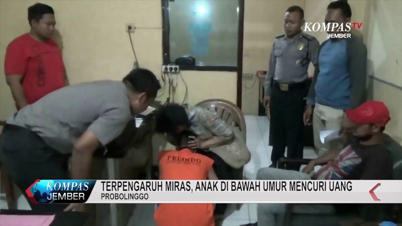 Terpengaruh Miras, Anak di Bawah Umur Mencuri Uang